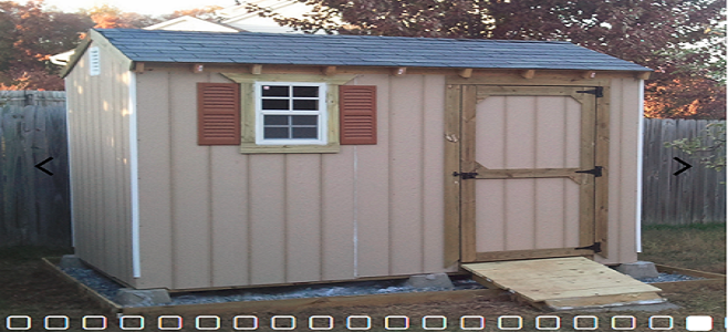shed building slideshow