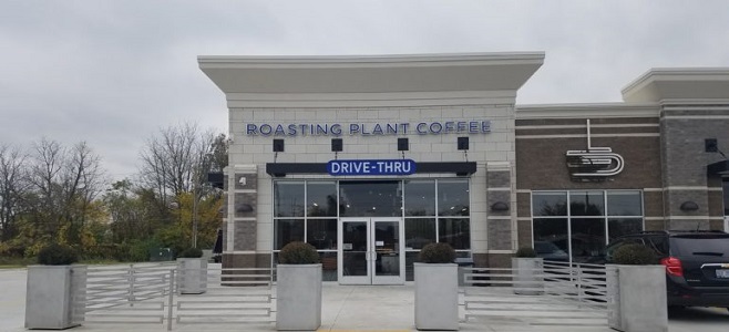 Roasting plant coffee